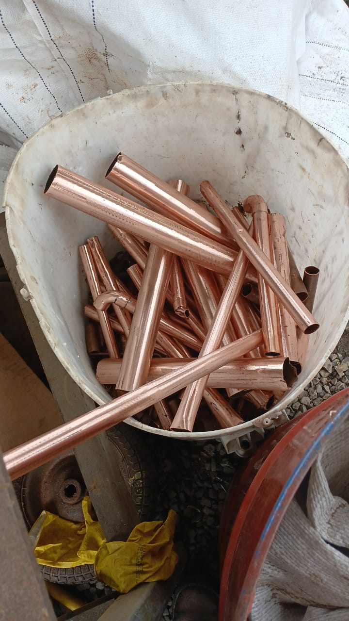 Tubos de cobre